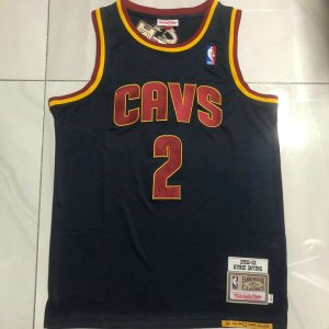 Maillot de Basket #2 Irving Cavaliers authentique Marine